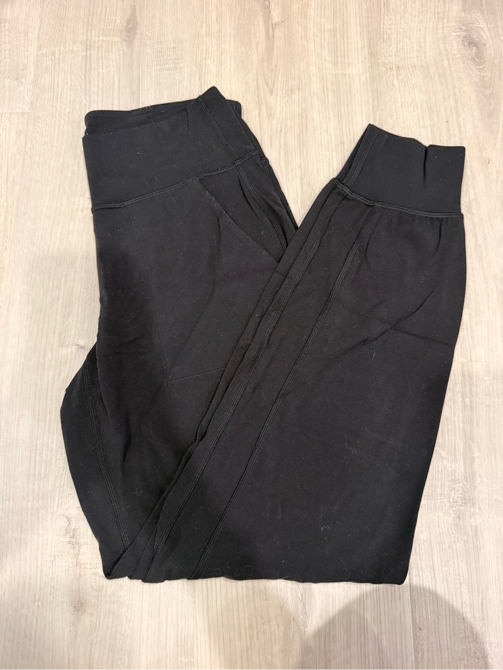 lululemon athletica Black Track Joggers